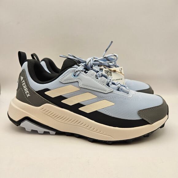 ADIDAS MEN\'S 5.5 TERREX TRAIL RUNNING SHOES BLUE GRAY HIKING SNEAKERS NWOB main image 4